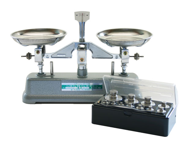 上皿天秤 分銅付き 1kg MS-1 計量器専門店はかりの三和屋