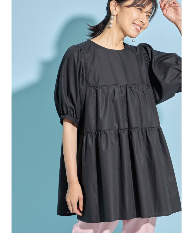 タイプライターティアードチュニック