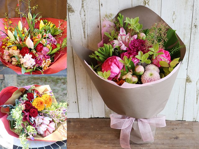 27輪のオレンジエレガンス［3本立ち］松浦園芸【送料無料】東京・大阪