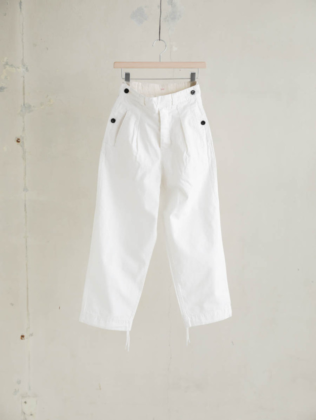 OUTIL ウティ｜pantalon limoges ワークパンツ ecru