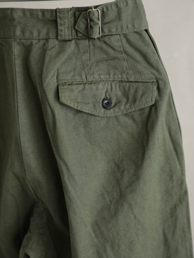 OUTIL ウティ｜pantalon limoges ワークパンツ olive