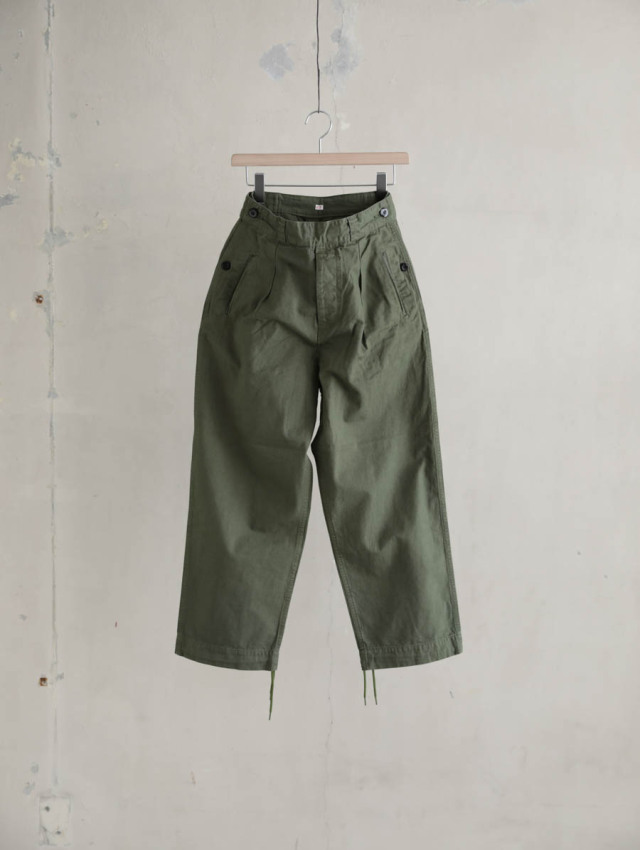 OUTIL ウティ｜pantalon limoges ワークパンツ olive