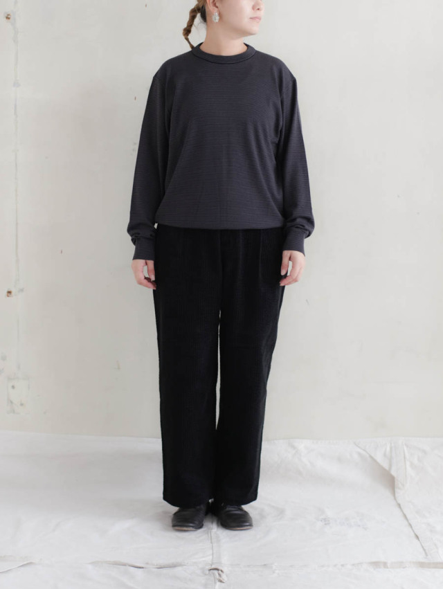 HEUGN ユーゲン｜Roger Boader Wool T ブラック