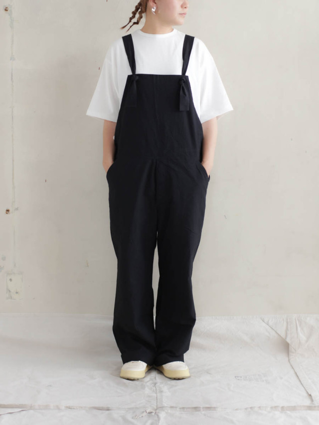 Veritecoeur ヴェリテクール｜オーバーオール BLACK