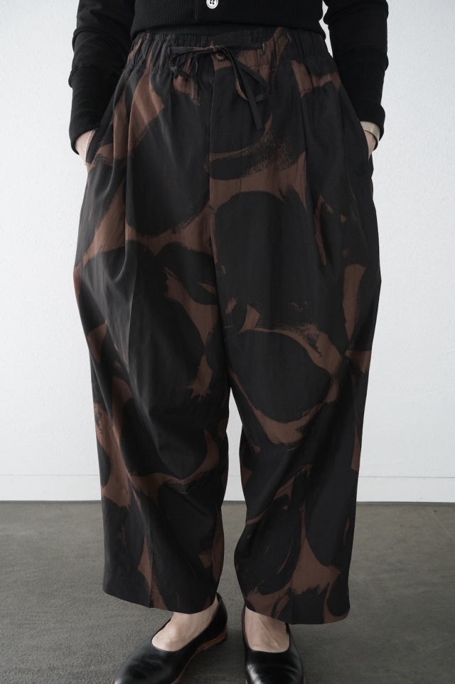 HAVERSACK ボタニカルプリントパンツ annabelle