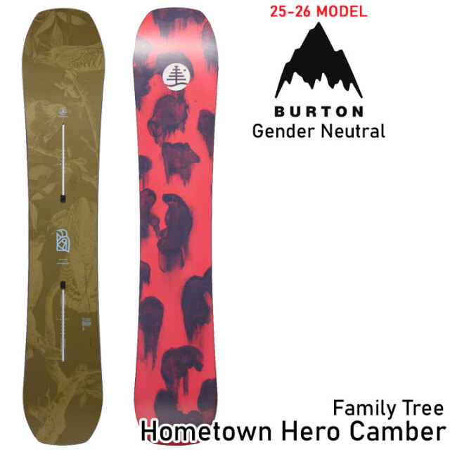 25-26 バートン スノーボード BURTON Family Tree Hometown Hero