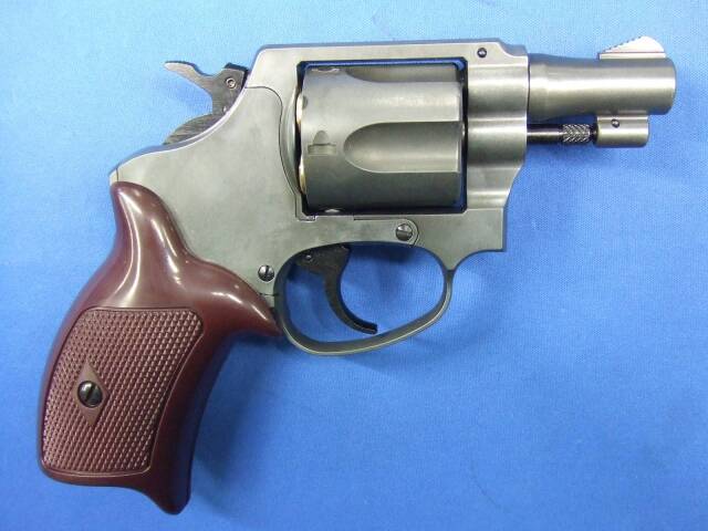 ポリスリボルバー 51ミリ銃身 エクセレント HW プラグリップ仕様