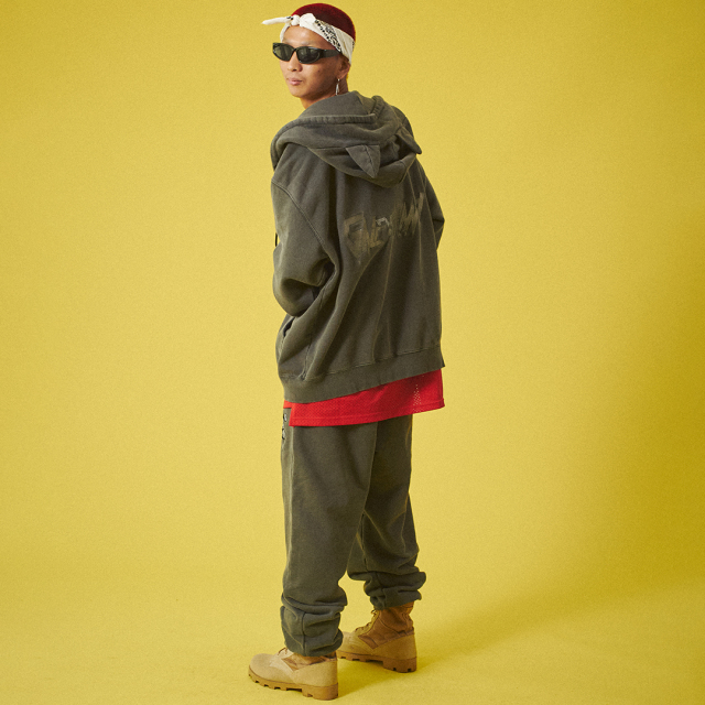 GALFY / 染め染めデスメタルにゃんにゃんパーカー