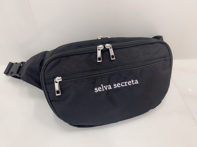 selva secreta】WAIST POUCH(black)
