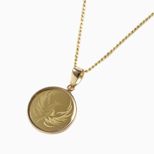 送料無料・消費税込】純金/K24 コイン/COIN フェニックス/不死鳥 18金