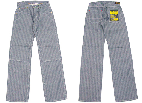 IRON HEART アイアンハート ヘリンボーン ダブルニーロガージーンズ No