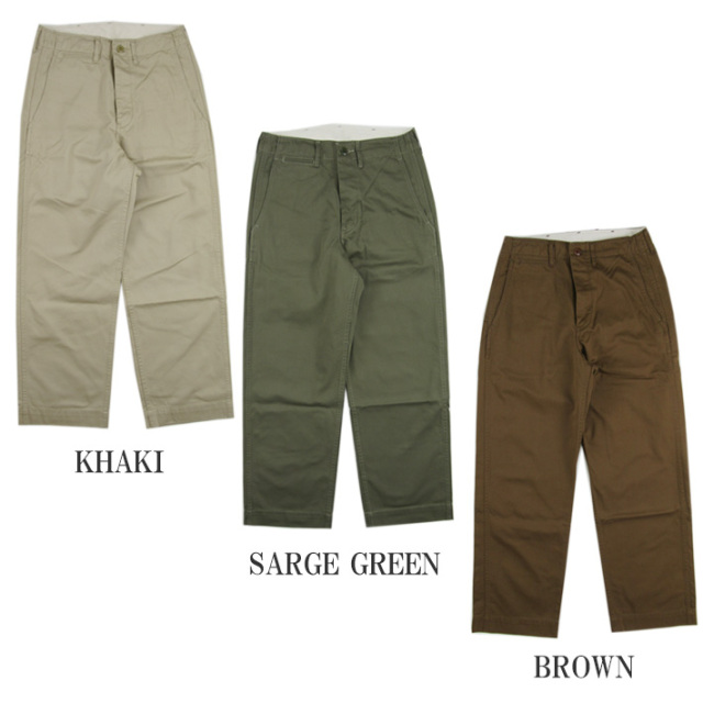 FULLCOUNT フルカウント チノパン ワイドストレート U.S. ARMY CHINO