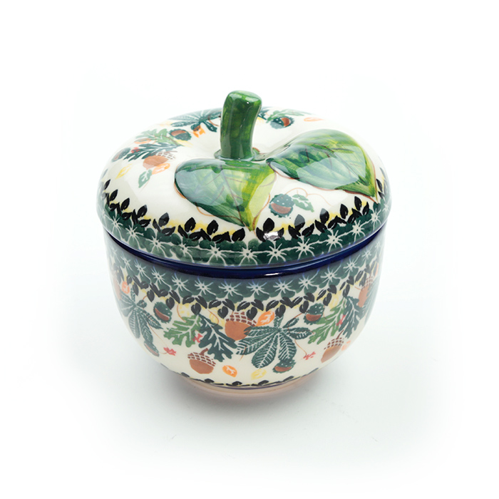 りんごポット・ポーリッシュポタリー(ポーランド食器)