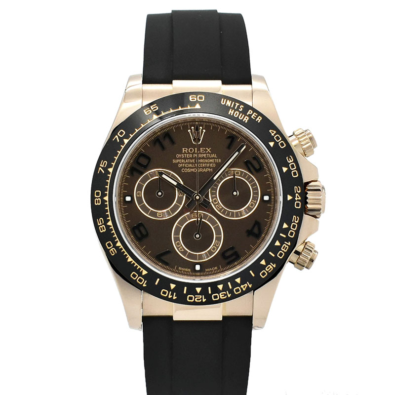 ロレックス ROLEX デイトナ Ref.116509 ブラック ルーレット K18WG 新品