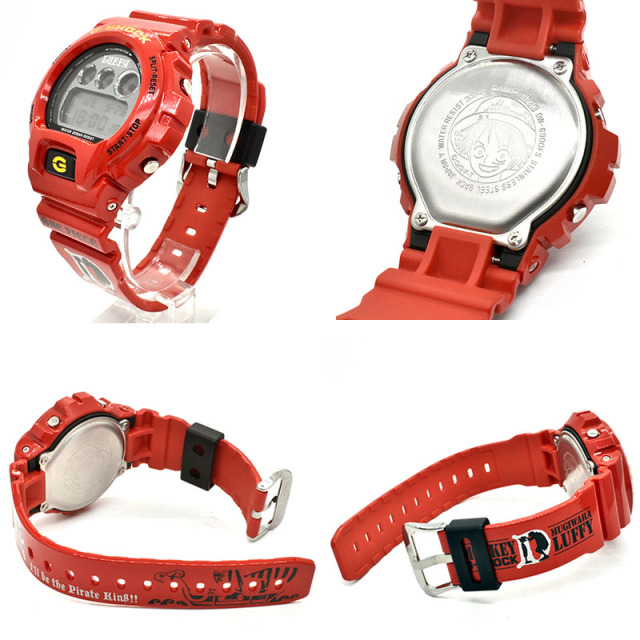 カシオ CASIO Gショック ワンピース モンキー・D・ルフィ DW