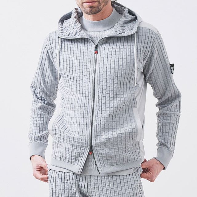 ニットコンビデザインパーカー セットアップ別売り ゴルフ スポーツ