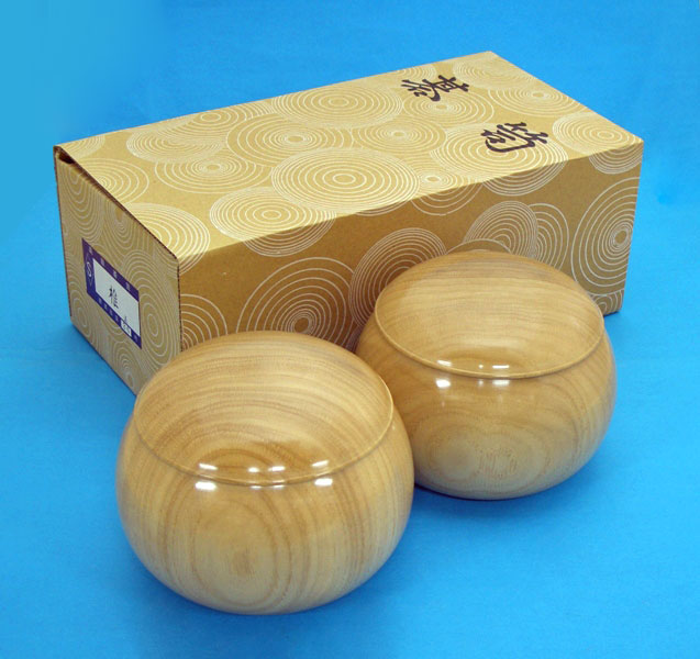 手作木製碁笥 椎(しい)極上 特大36号 碁盤、碁石、囲碁セット、碁笥