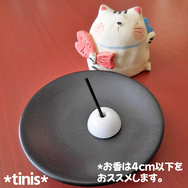 赤鯛猫 香炉 招き猫 縁起物 置物 陶器製 Lucky Cat Maneki Neko