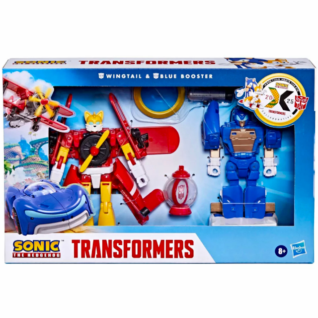 ハズブロ トランスフォーマー X ソニック・ザ・ヘッジホッグ コラボ