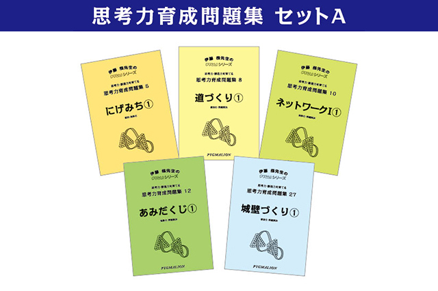 思考力強化セット ピグマリオン 幼児家庭学習