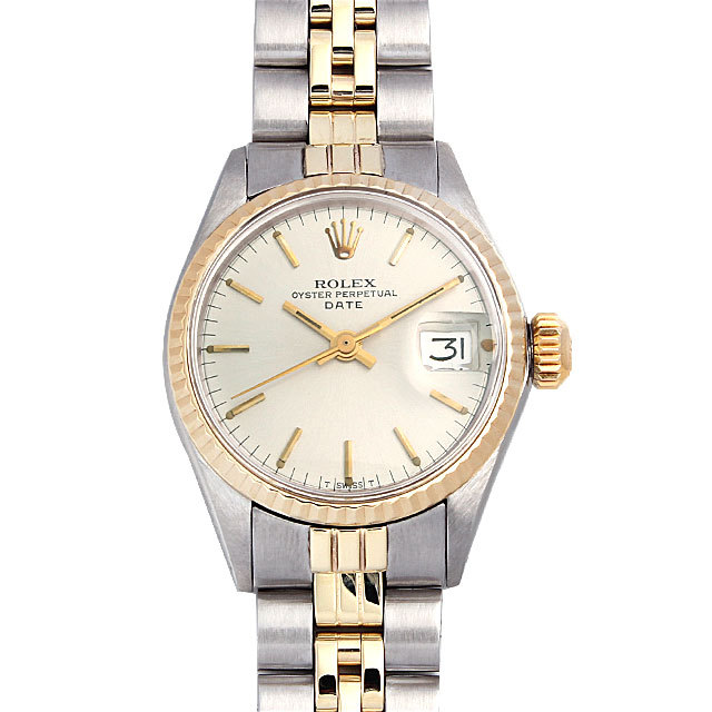 6517 ロレックス(ROLEX) オイスターパーペチュアル デイト シルバー