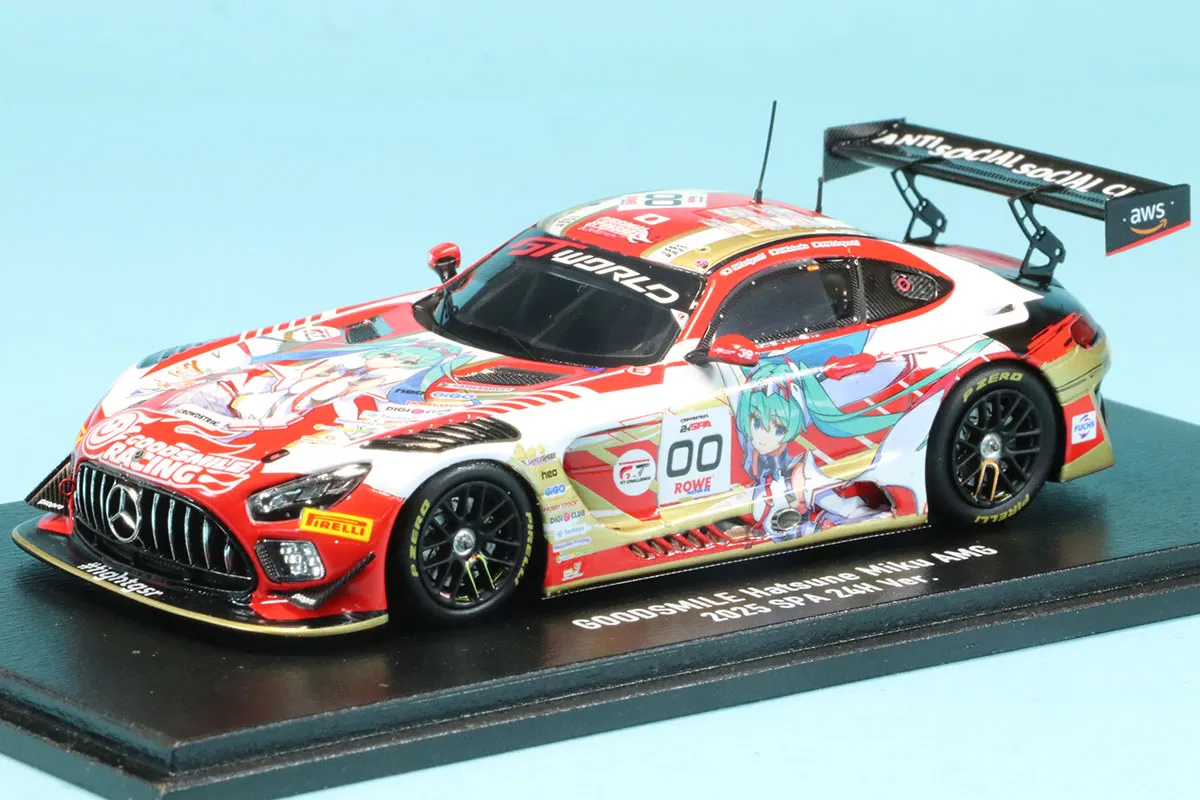 GSR/スパーク 1/43 メルセデス AMG GSR 初音ミク スパ 24h 2025 No.00