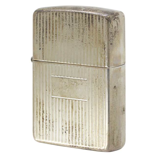 絶版/ヴィンテージ Zippo ジッポー 中古 1999年製造純銀 スターリング