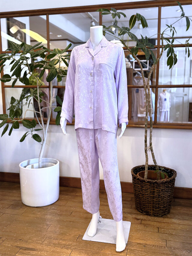 婦人パジャマ・ルームウェア 日本製 シルク100％ WIND ウインド