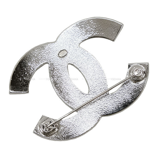 CHANEL シャネル ブローチ ブローチ ココマーク レース シルバー金具