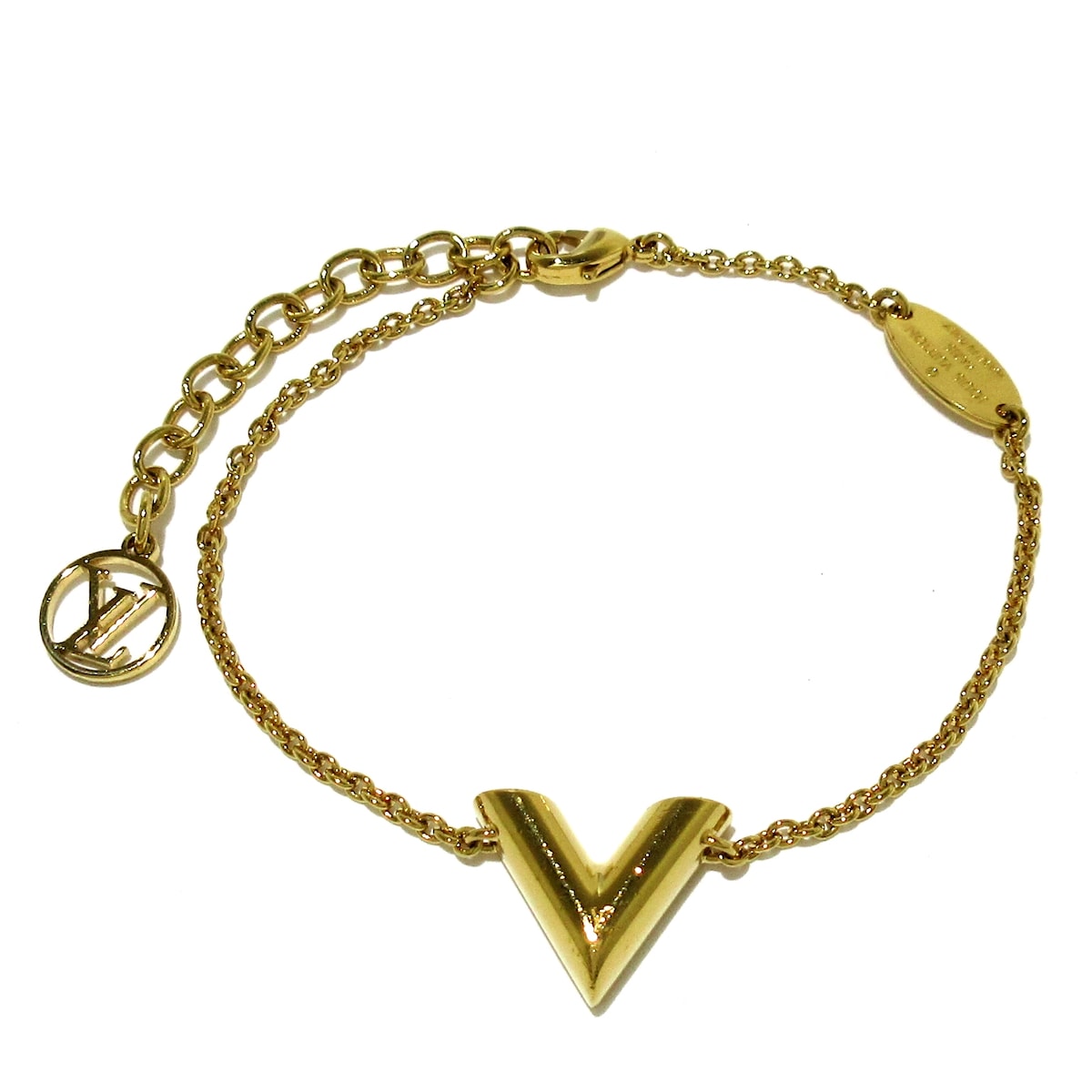 Louis Vuitton ゴールド V字型ブレスレット LOUIS VUITTONブレスレット