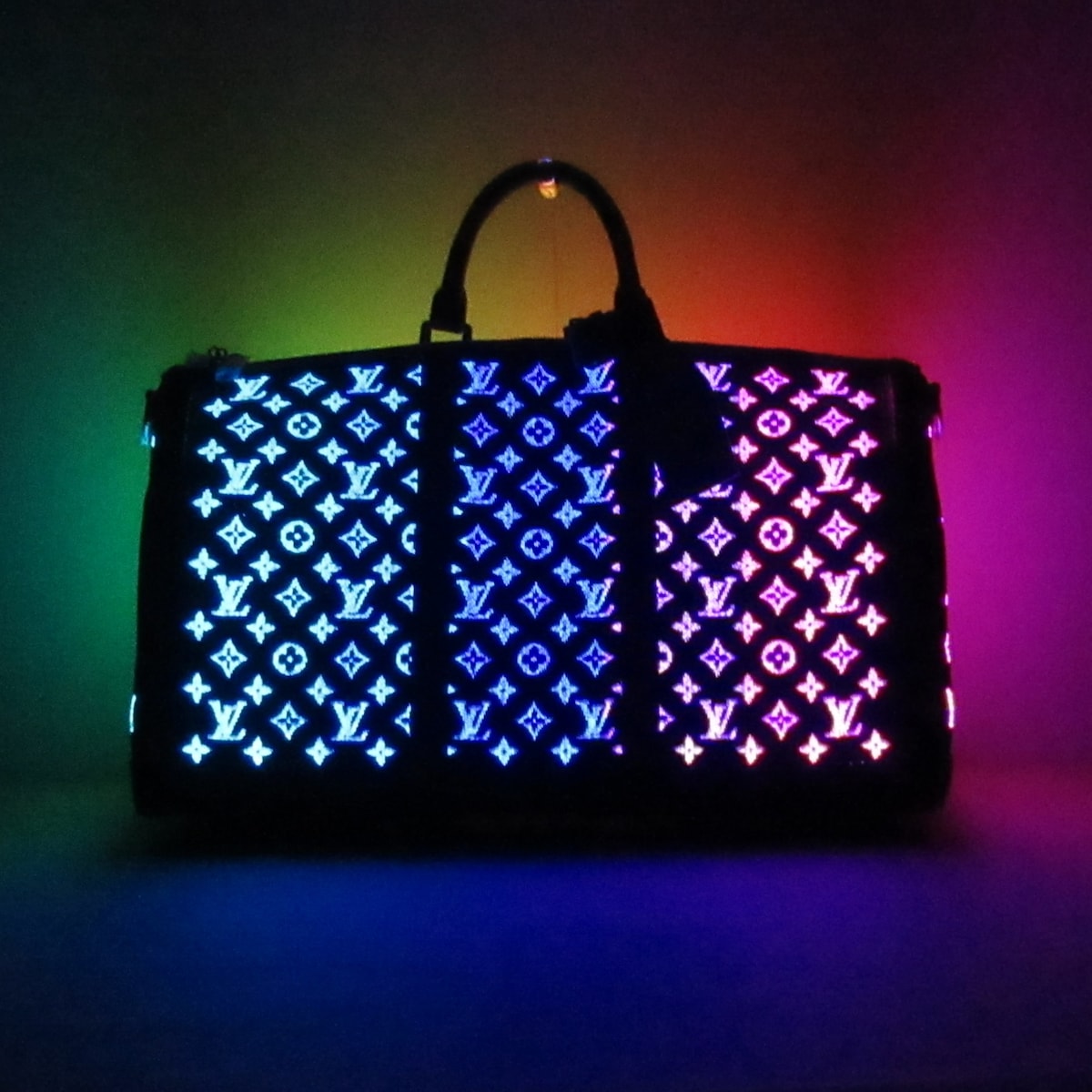 ルイヴィトン/ボストンバッグ/キーポル50 バンドリエール ライトアップ