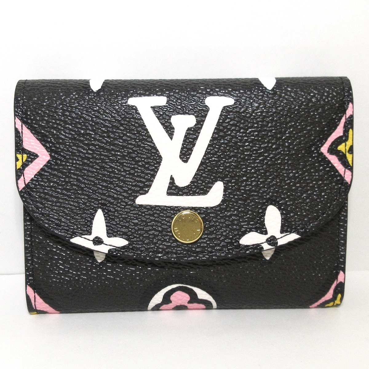 ルイヴィトン/コインケース/ポルトモネロザリ/ノワール/型番：M80755の