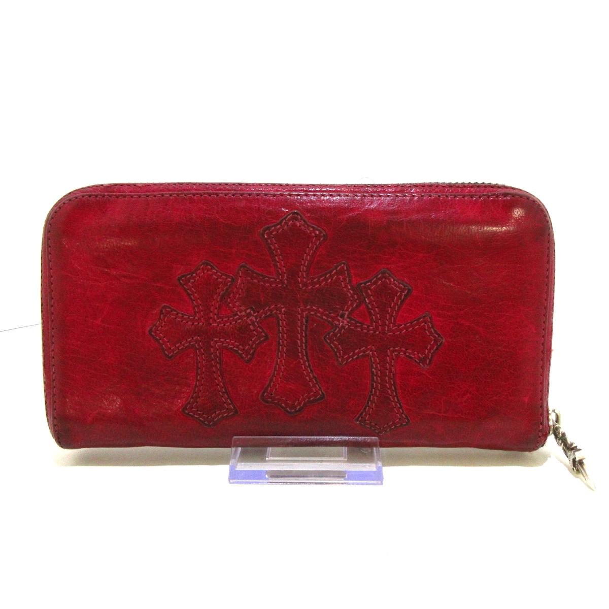 クロムハーツ/長財布/REC Fジップ 3セメタリークロスパッチ ウォレット