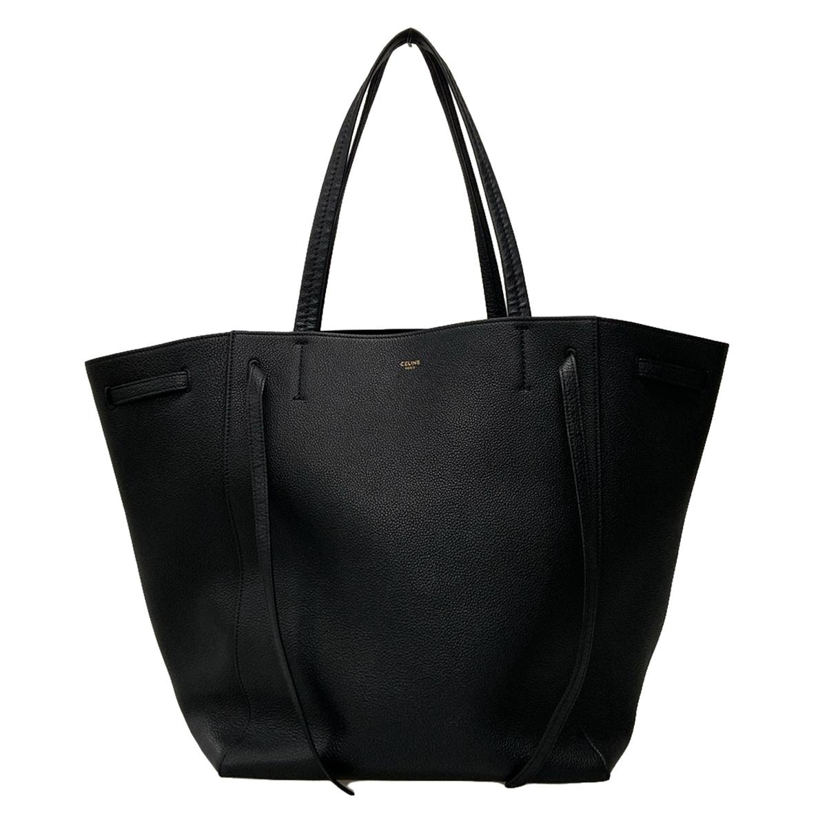 セリーヌ/トートバッグ/カバファントムミディアムウィズベルト/黒