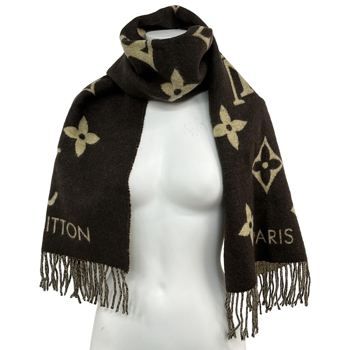 ルイヴィトン/マフラー/マロン/サイズ：170cm x 45cmの買取実績