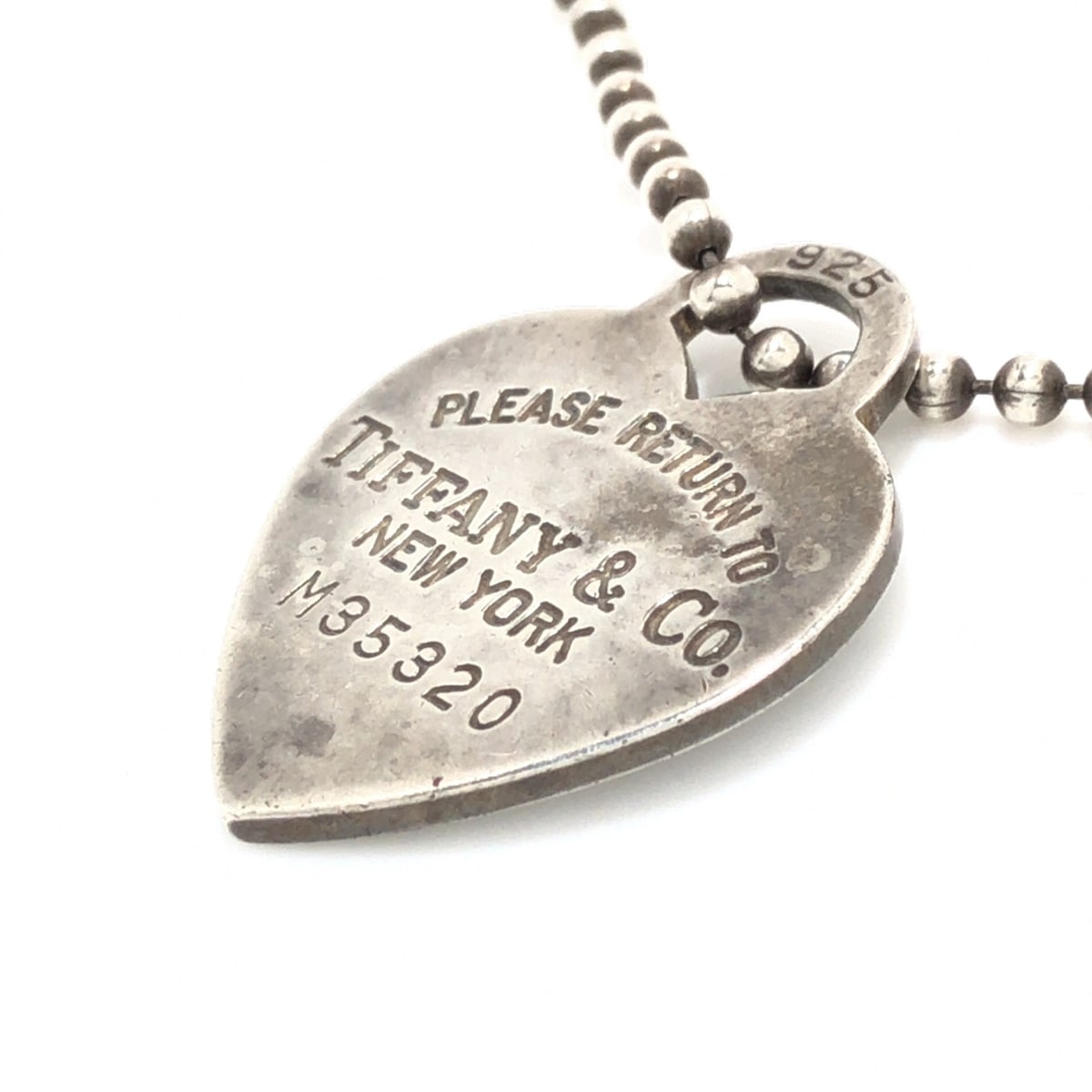 ティファニー/ネックレス/リターントゥハート/シルバー/ボールチェーン