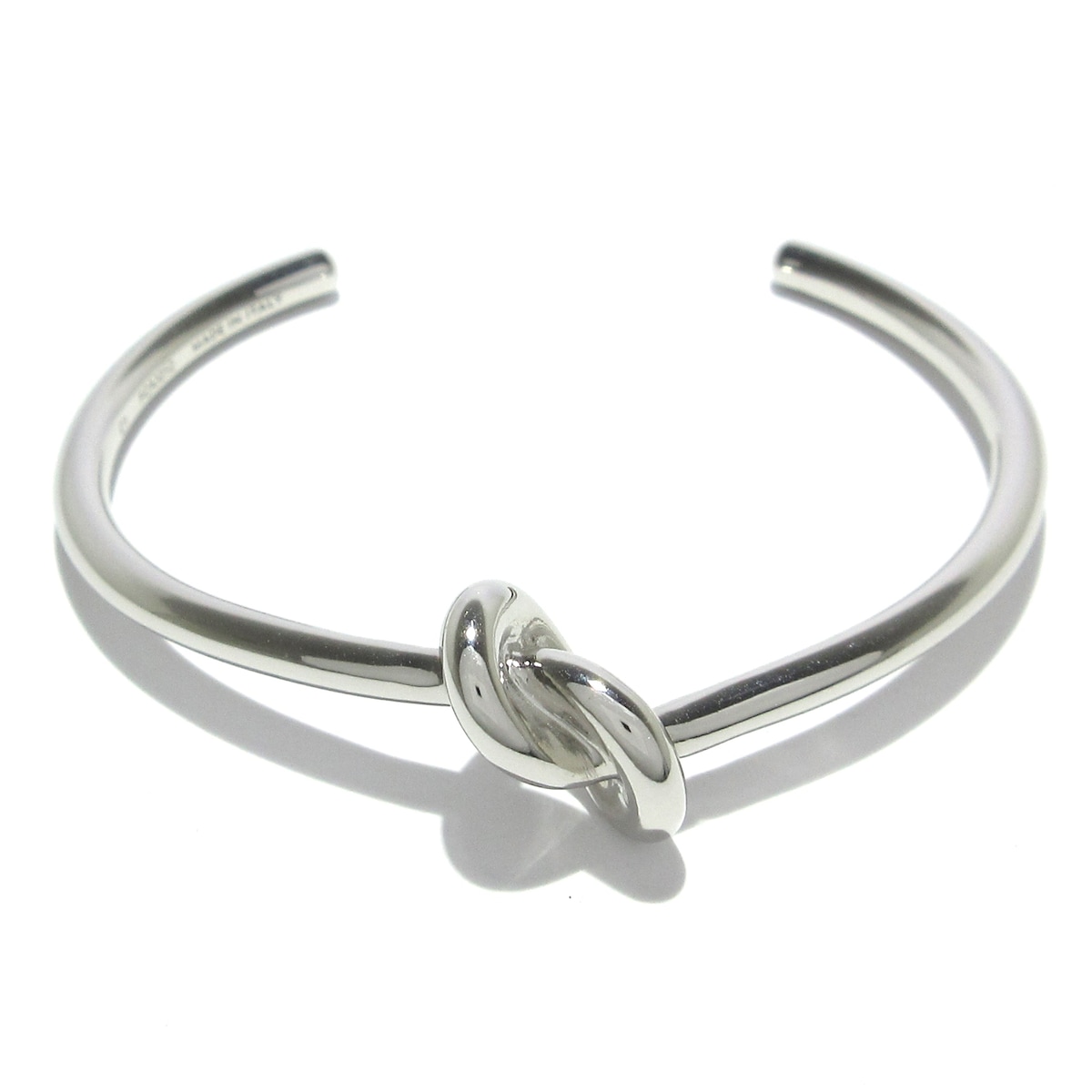 セリーヌ/バングル/ノット エクストラシンブレスレット/シルバー/C1の