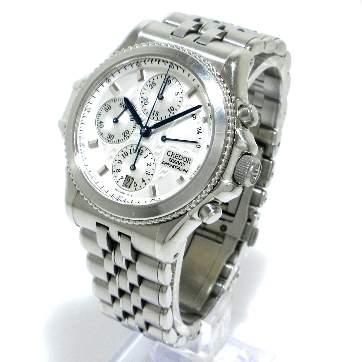 セイコークレドール/パシフィーク クロノグラフ/型番：6S77-0A10