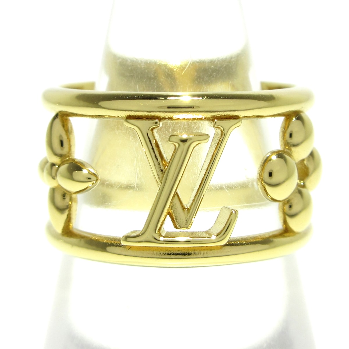 ルイヴィトン/リング/LVアイコニックリング/ゴールド/型番：M1459Mの