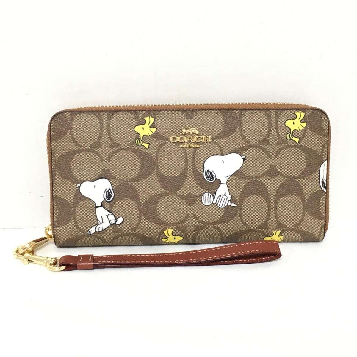 コーチ/長財布/ロング ジップ アラウンド ウォレット・シグネチャー