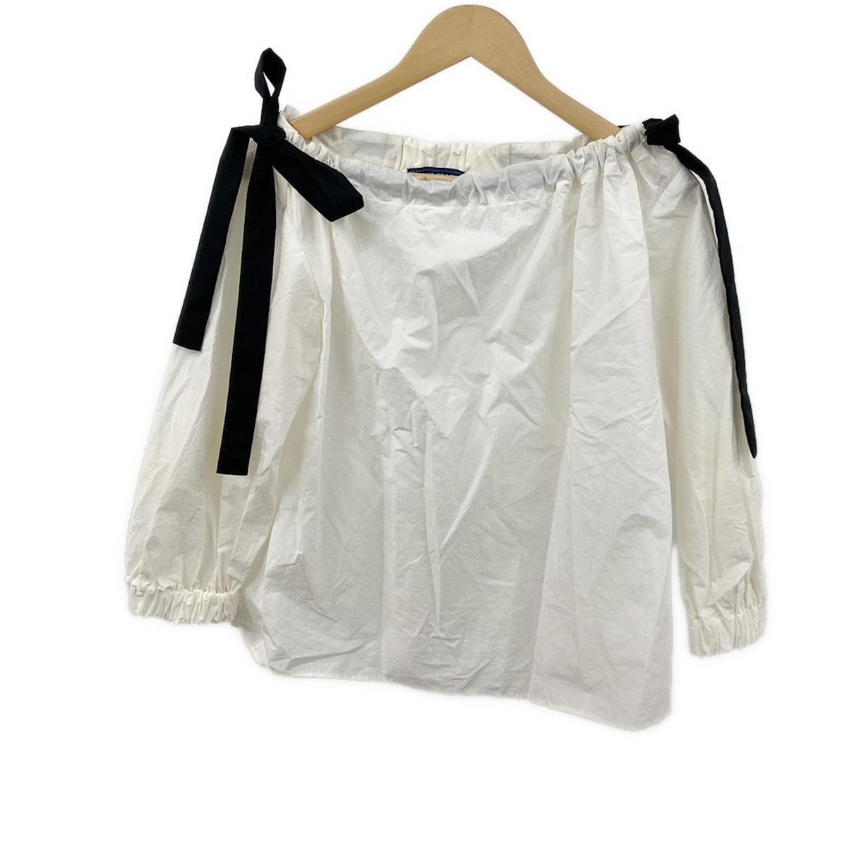 エムズグレイシー 長袖カットソー サイズ38 M レディース - 白×黒