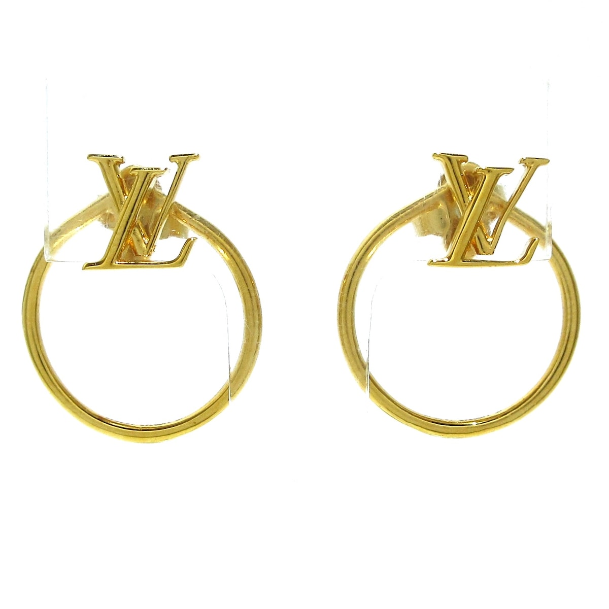ルイヴィトン/ピアス/ピアス・LV エクリプス/ゴールド/型番：M00763の