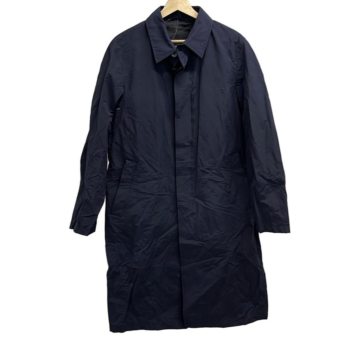 HERNO(ヘルノ) コート サイズ46 S メンズ ネイビー 長袖/春/秋