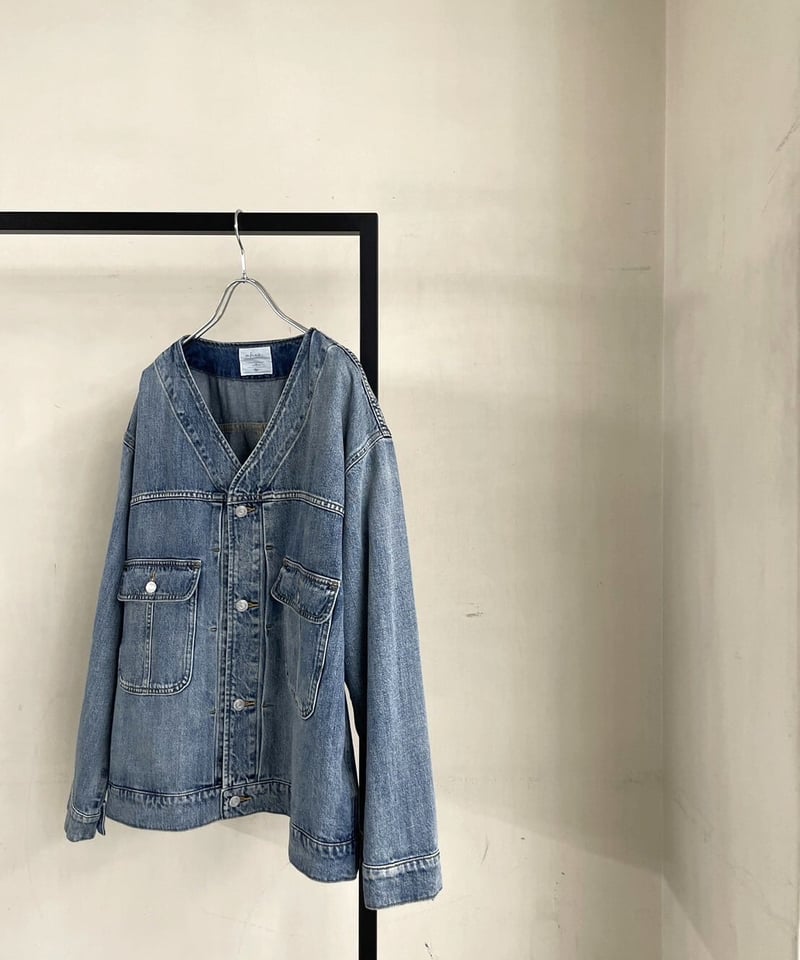 cafune（カフネ）】Vネック オーバーサイズデニムジャケット | nulla