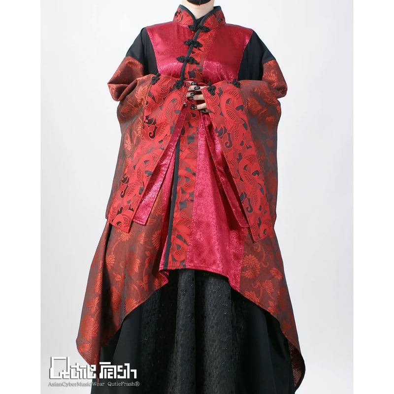 Qutie Frash】着物チャイナチュニック（9876-OP） | KIST ONLINE