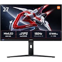 Amazon.co.jp: Xiaomi Mini LED Gaming Monitor G Pro 27i 27 inches