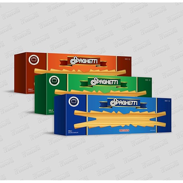 Amazon.co.jp: LE SSERAFIM 1st Single Album 'SPAGHETTI' (Weverse