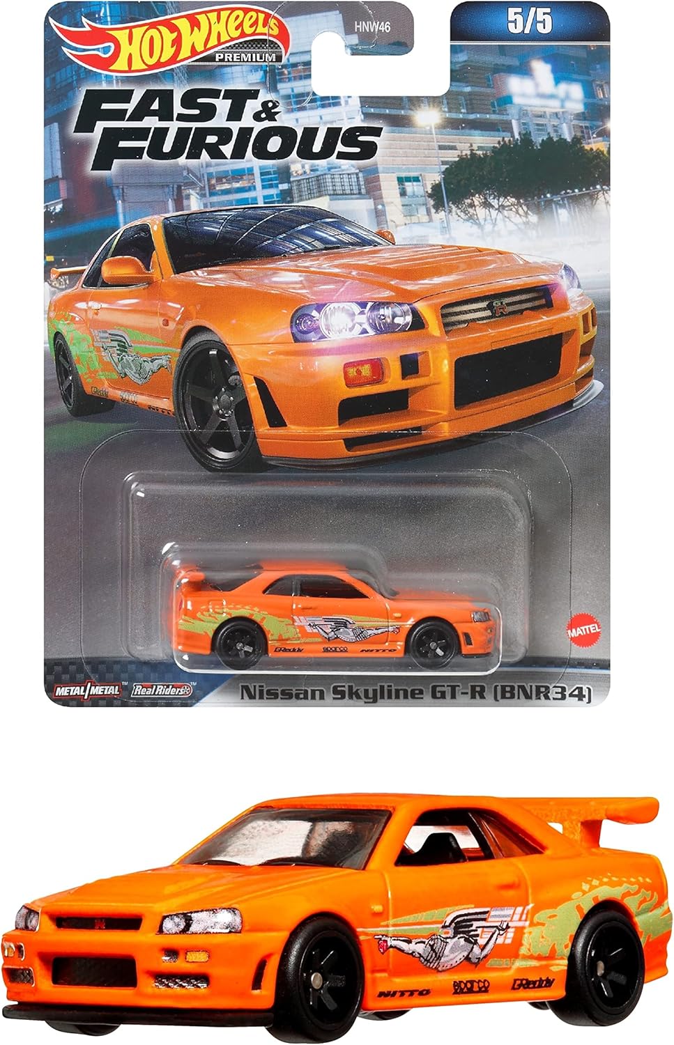 マテル「ホットウィール ワイルド・スピード – 日産 スカイライン GT-R