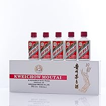 Amazon.co.jp: 貴州茅台酒 飛天 アルコール53度50ml*5（5本セット