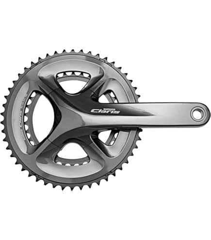 Amazon | シマノ 105 Fc-R7100 12速クランクセット ブラック 172.5mm